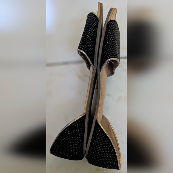 Merona sparkly sandals - size 10 EUC - Picture 2 of 2